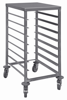 ECHELLE EURONORME MODELE BAS INOX, 8 NIVEAUX