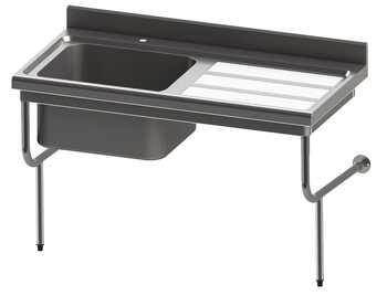 PLONGE RAYONNEE 1400X700 1 CUVE 60.50.32 - EG. A D