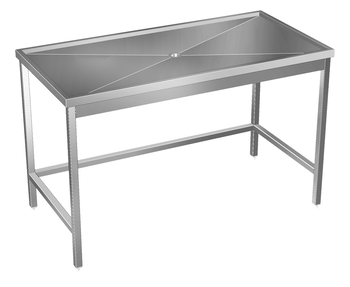 TABLE DE TRIAGE CENTRALE SOUDEE 6 PIEDS CARRES SOU