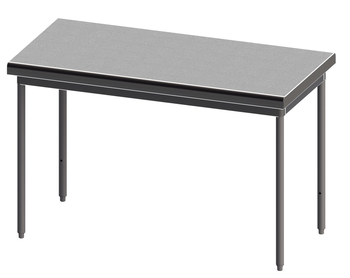 TABLE DEMONTABLE RAYONNEE TOUT INOX CENTRALE, 1000