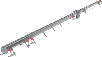CANIVEAU MODUL 20 - L6000 - HAUT75/90 - INOX 304