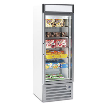 ARMOIRE D'EXPOSITION NEGATIVE SLIM 430L - 1 PTE
