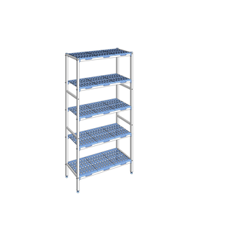 RAYONNAGE CLAYETTES POLY LIGNE 5N L1092XP400XH205