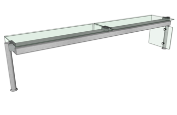 PRESENTOIR HALOGENE POUR MEUBLE L.1930 PERP B3