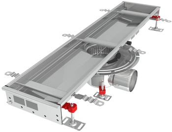 CANIVEAU MODUL 200 - L1000 - HAUT60/60 - INOX 304