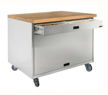 PARISIEN LG=1000 AVEC TIROIR SUR ROULETTES,SANS PL