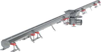 CANIVEAU MODUL 20 - L4000 - HAUT70/80 - INOX 304