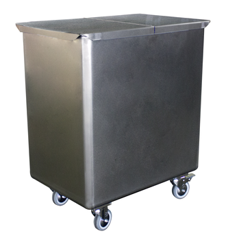 BAC A INGREDIENT ROULANT INOX 304, 120L
