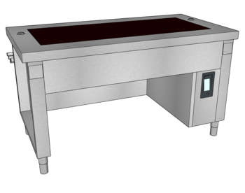 MEUBLE VITRO EMB TULIPEE L.1600 4GN1/1 DL BAMBINO3