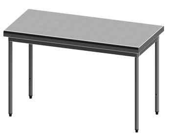 TABLE DEMONTABLE RAYONNEE TOUT INOX CENTRALE, 1500