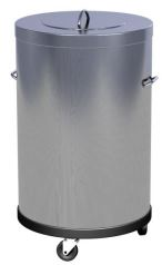 POUBELLE 90 L. COUVERCLE AMOVIBLE