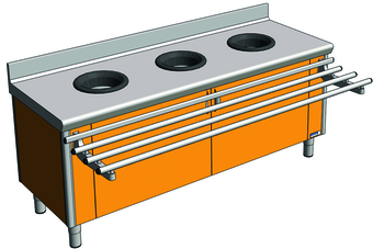 MEUBLE PRETRI ENFANTS 1750X600 3TVD