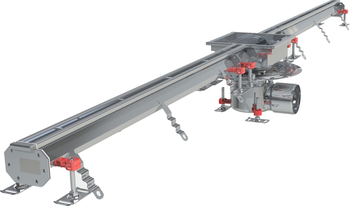 CANIVEAU MODUL 20 - L2500 - HAUT70/75 - INOX 304