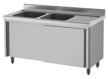 MEUBLE PLONGE RAYONNE, PORTES ET PAROIS DOUBLES, 1