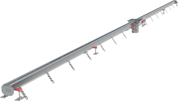CANIVEAU MODUL 20 - L6500 - HAUT70/80 - INOX 304