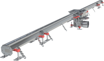 CANIVEAU MODUL 20 - L3500 - HAUT70/80 - INOX 304