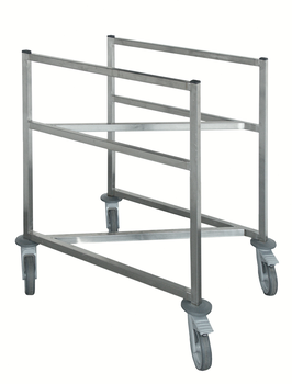 CUVIER ENCASTRABLE 2/1** ROULETTES POLYAMIDE