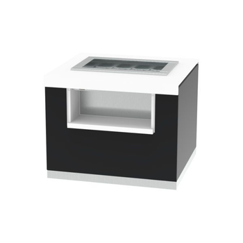 GASTROBUFFET CUVEGLACE 4 BACS NICHE+PLAN ASSIETTE