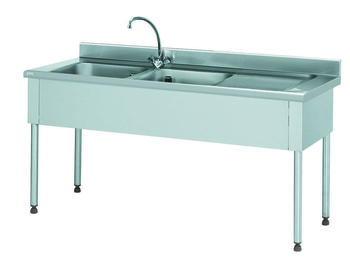 PL EMBOUTIE 1800X600 2 BACS EG DROAVEC ROBINET
