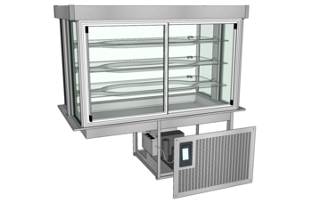 MEUBLE CUVE BOISSONS VITRINE 3N 1580 GROUPE IDECO3