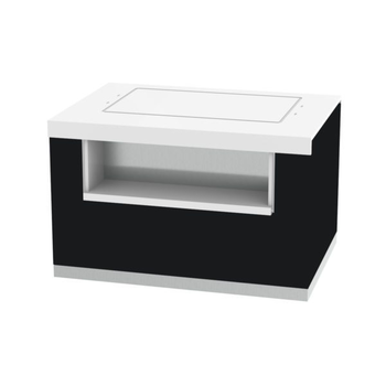 GASTROBUFFET PLAQUE FR 3 BACS NICHE+PLAN ASSIETTE