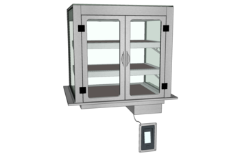 MEUBLE VITRO VIT DISTRIBRIBUTION 2N 930 2GN1/1 I3