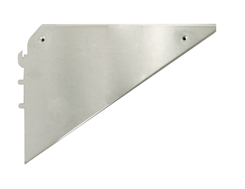 CONSOLE FIXE INOX POUR ETAGERE