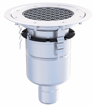 SIPHON EPUR INOX COMPLET SOL SOUPLE / TELESCOPIQUE