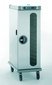 ARMOIRE CHAUDE GN1/1 15 NIV. PTE VITREE SANS HYGRO