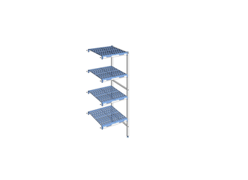 RAYONNAGE CLAYETTES POLY ANGLE 4N L 649XP560XH175