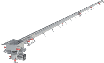 CANIVEAU MODUL 20 - L7500 - HAUT75/100 - INOX 304