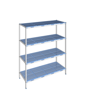RAYONNAGE CLAYETTES POLY LIGNE 4N L1796XP560XH205