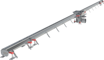 CANIVEAU MODUL 20 - L5500 - HAUT75/90 - INOX 304