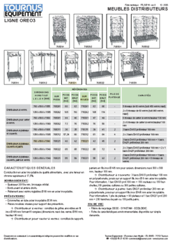 DISTRIB PLAT COUVERTS PAIN H240 L760 O3 SUR ROUES