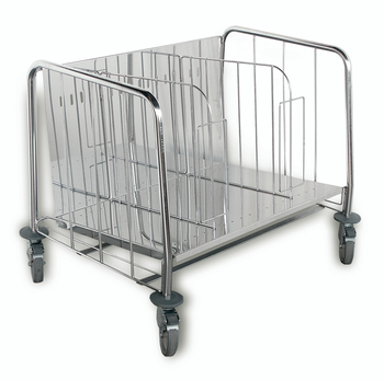 CHARIOT POUR 400 ASSIETTES 4 ROULETTES POLYAMIDES 