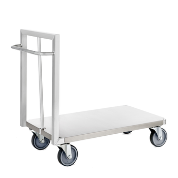 CHARIOT ALU PLATE-FORME A DESSUS PLEIN 1200X600