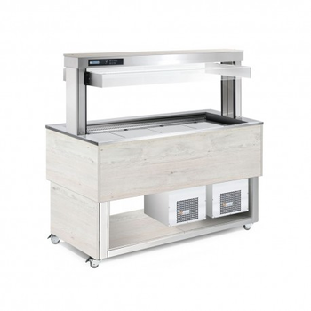 MEUBLE REFRIGERE VENTILE 6GN1/1 HEMLOCK