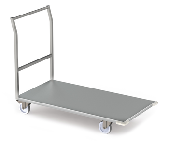 CHARIOT PLATEFORME 1200X600 AVEC TOLE PLEINE AMOVI