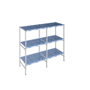 RAYONNAGE CLAYETTES POLY LIGNE 3N L2132XP560XH175
