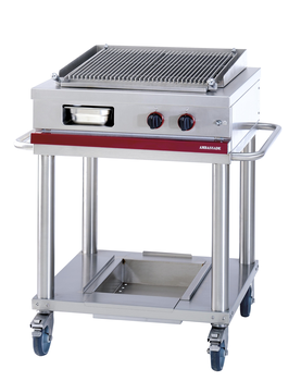 GRIL 700 CHARCOAL SUR SUPPORT MOBILE