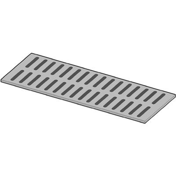PLATEAU PERFO INOX 50 X 136