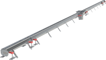 CANIVEAU MODUL 20 - L5500 - HAUT75/90 - INOX 304