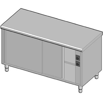 MEUBLE INTERI. CHAUF. 700X1600 PORTES 2 FACES