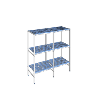 RAYONNAGE CLAYETTES POLY LIGNE 3N L1728XP500XH175