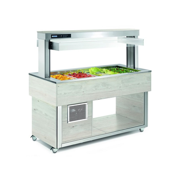 MEUBLE REFRIGERE STATIQUE 4GN1/1 HEMLOCK