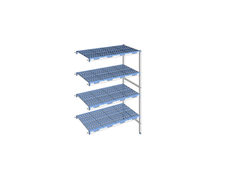 RAYONNAGE CLAYETTES POLY ANGLE 4N L1251XP560XH175