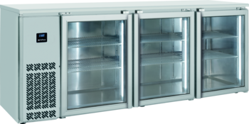 ARRIERE BAR POSITIF 3 PORTES VITREES