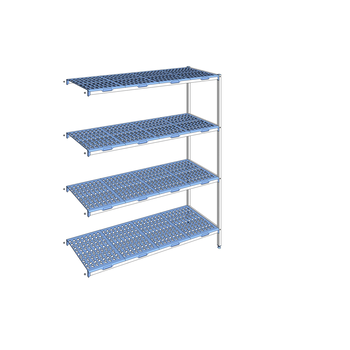 RAYONNAGE CLAYETTES POLY ANGLE 4N L1755XP560XH205