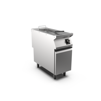 FRITEUSE ÉLEC. 1 CUVE 15 LT. PL. FERMÉ