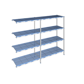 RAYONNAGE CLAYETTES POLY ANGLE 4N L2793XP500XH205